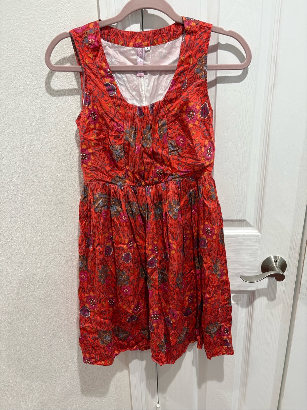 Parameter Silk Sleeveless Dress Size 2